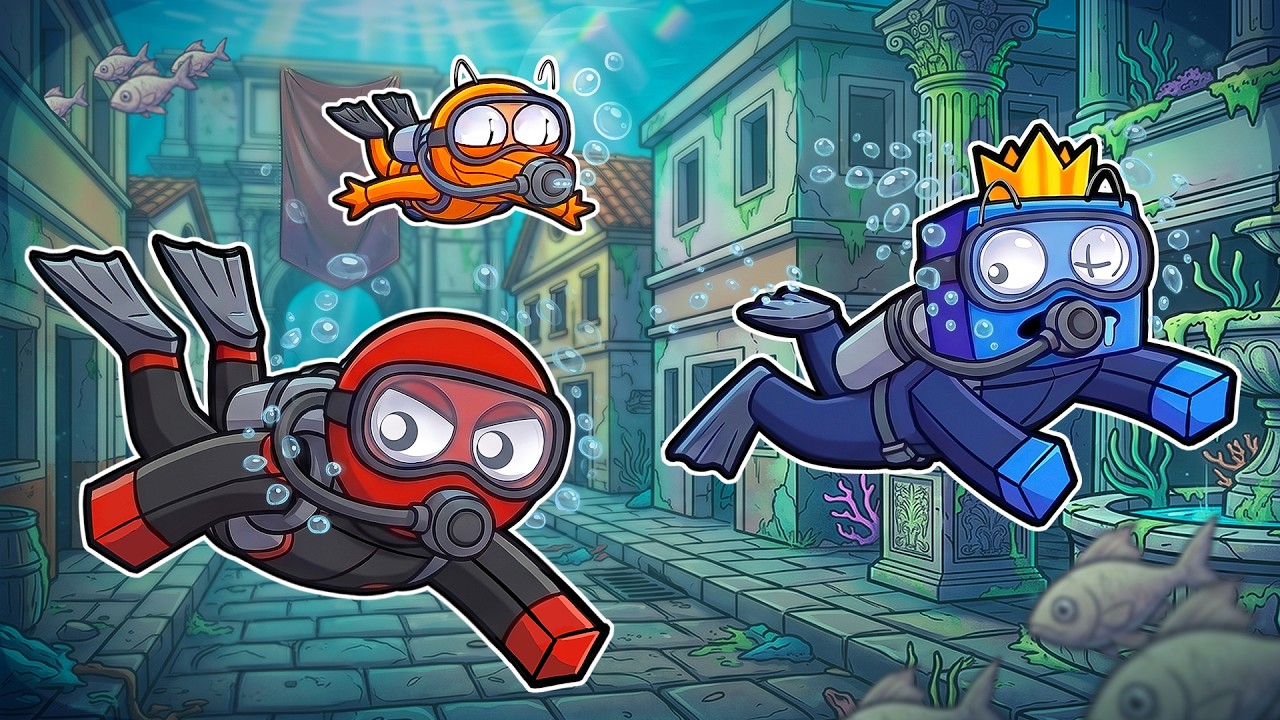 Exploring hidden areas in MORPH WORLD!