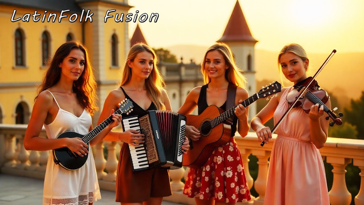 Flamenco Fusion Mastery with Guitar, Violin, Accordion and Trumpet