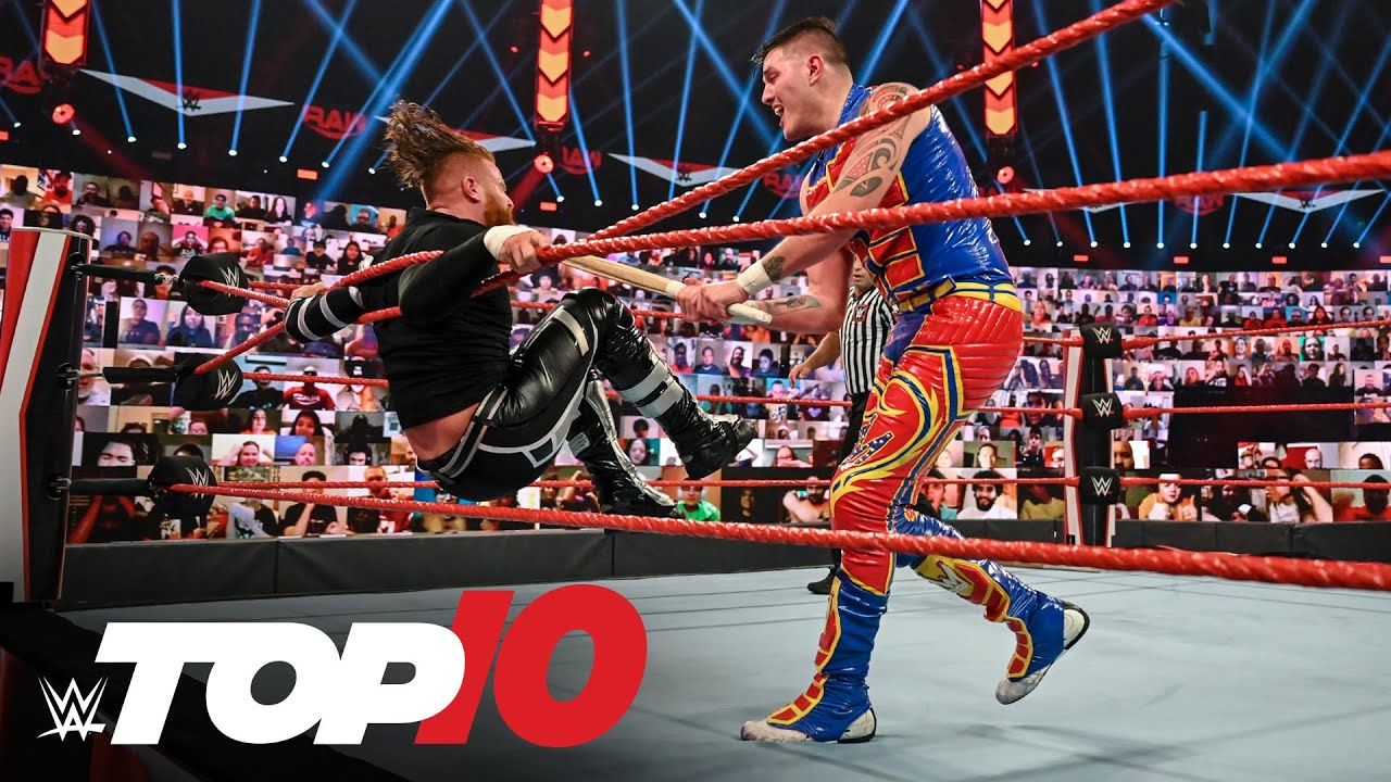 10 лучших моментов Raw: WWE Top 10, 7 сентября 2020 г.