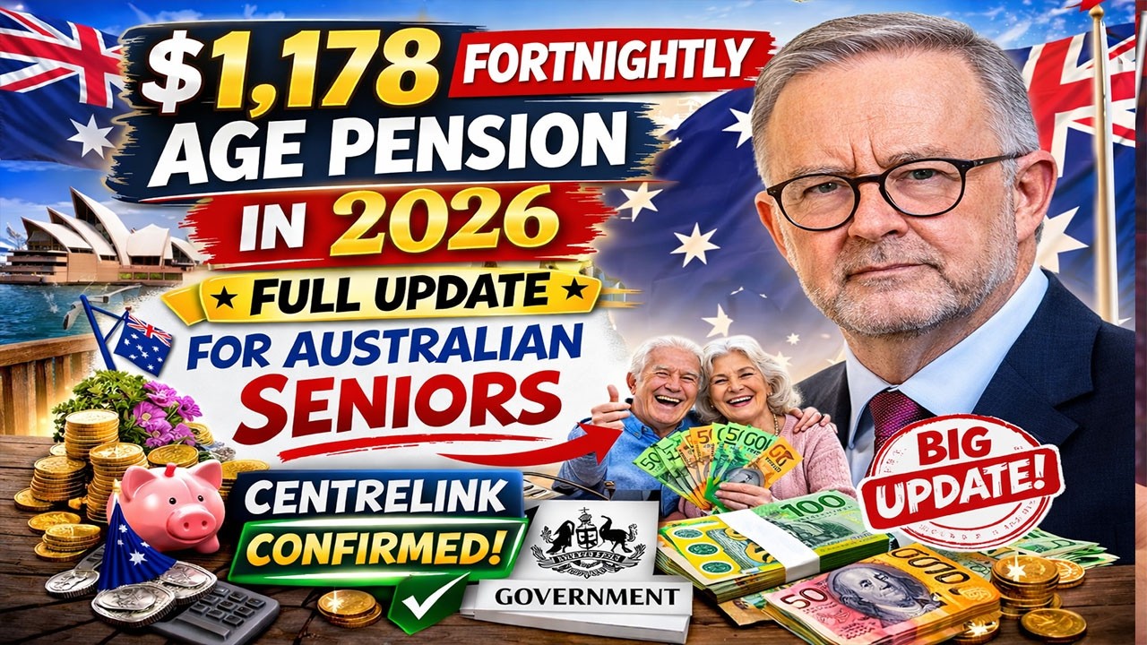 $1,178 Fortnightly Age Pension in 2026 &ndash; Full Update for Seniors