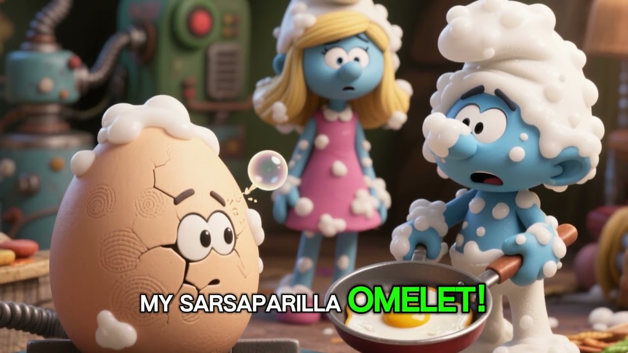 Bringing up Smurf_The great egg advanture (story) ---- Kids laugh and learn videos
