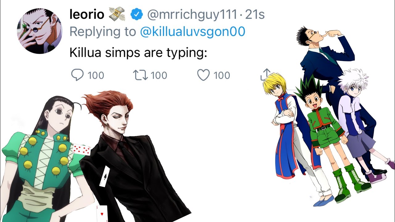 if hxh characters had twitter (lol)