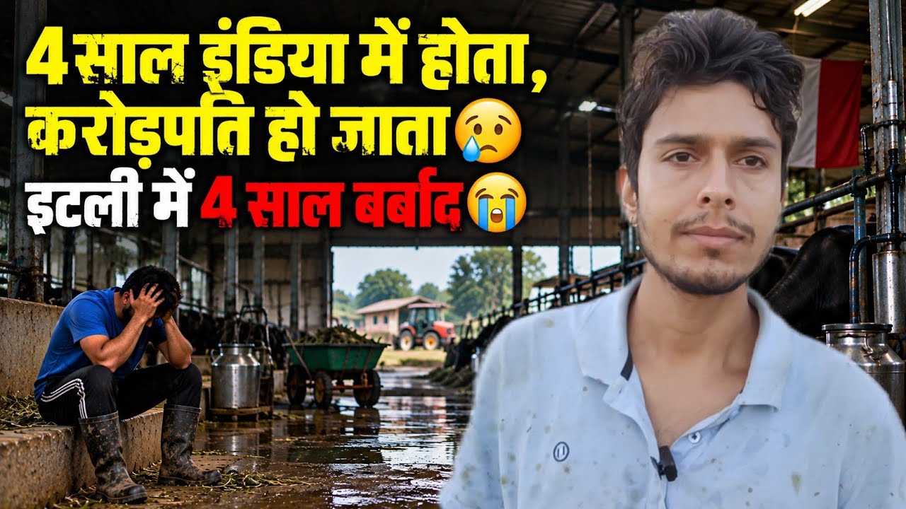 4 साल इंडिया को देता तो मेरा Future बन जाता😭| क्या इटली मेरे लिए सही है😔| Future in italy