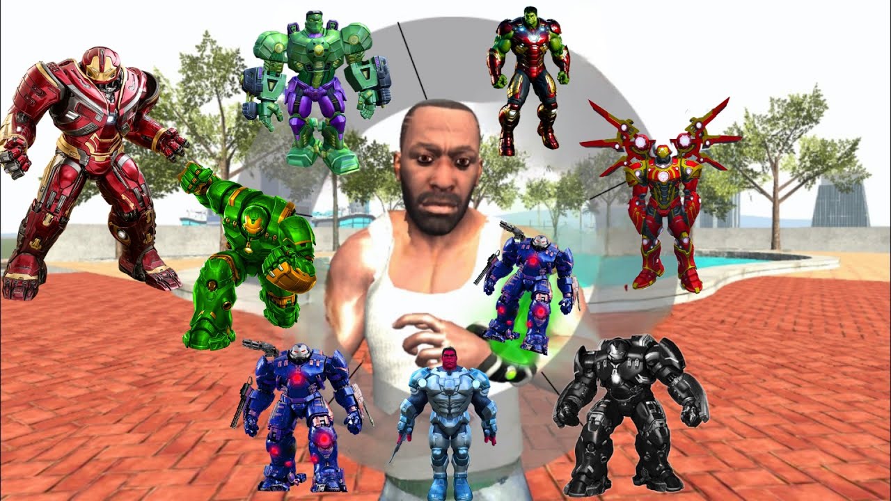 Franklin Try New Magical Watch hulkbuster Mode in Indian Bike Driving 3D!