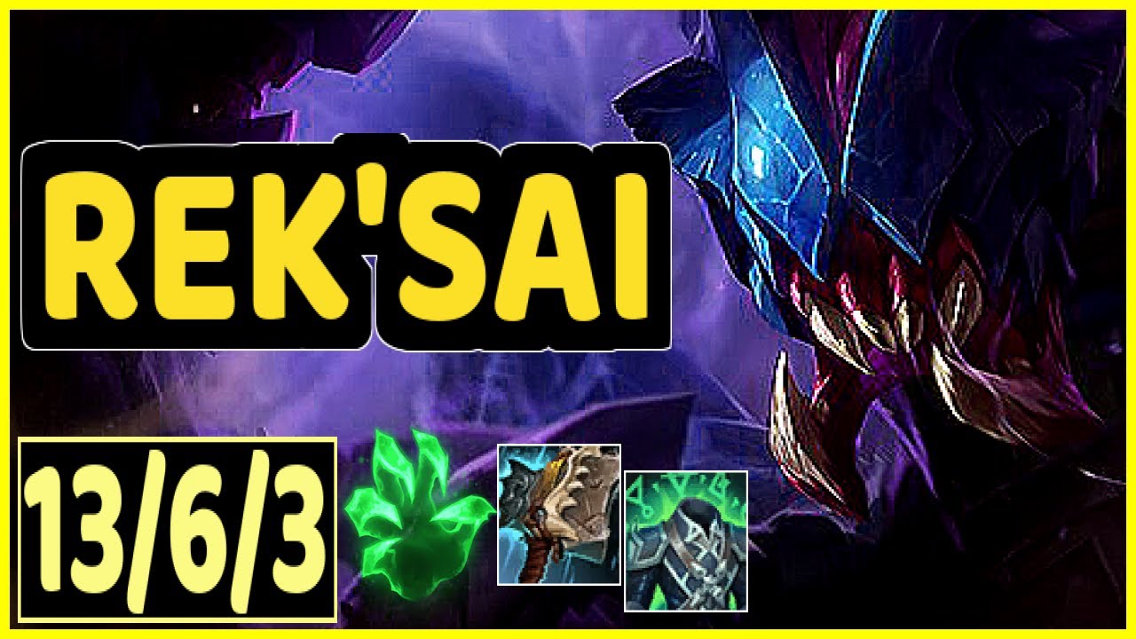 REK'SAI VS AURORA - 13/6/3 KDA TOP GAMEPLAY
