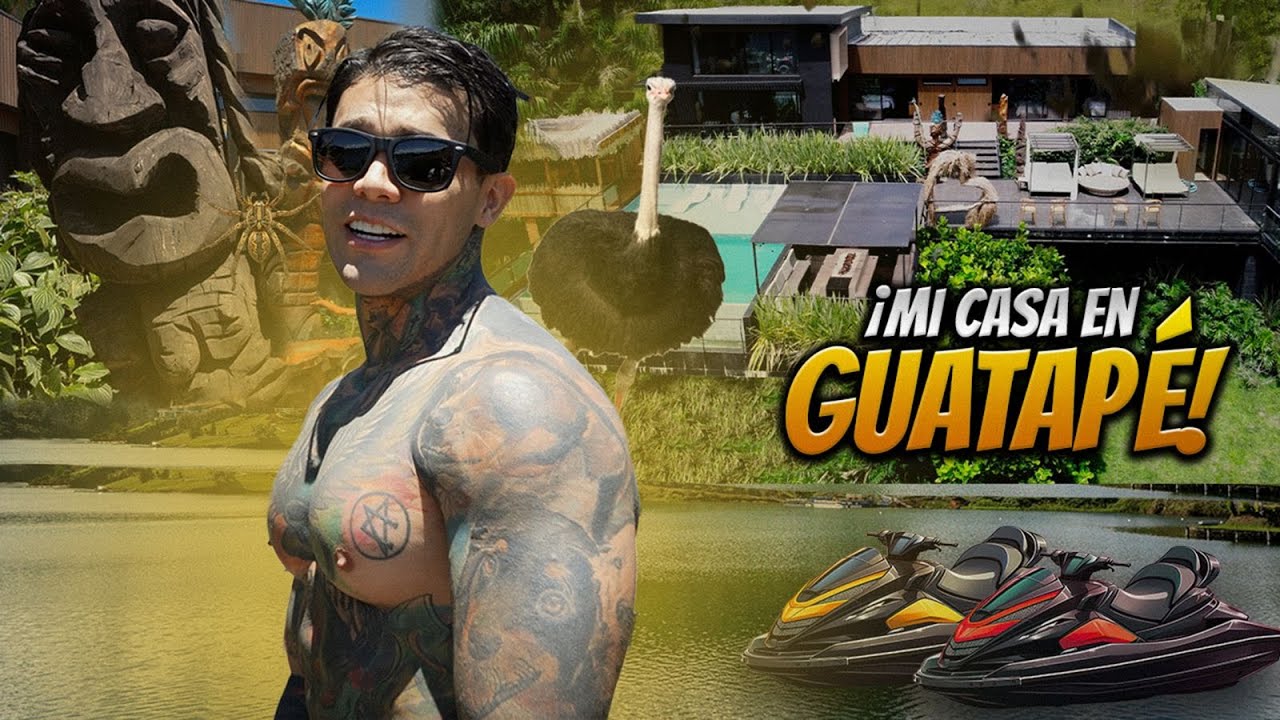 House tour, les muestro mi casa de Guatapé | Yeferson Cossio