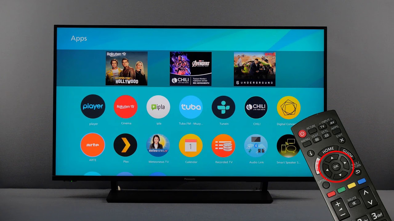 Panasonic Home Screen. Jak instalować aplikacje w telewizorze Panasonic. [Napisy PL]