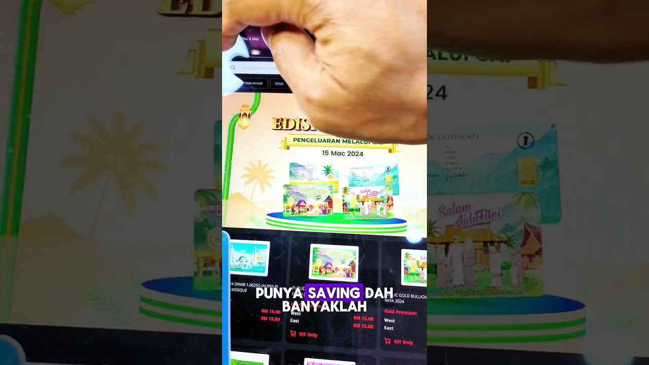 Gold bar 5 gram ni boleh withdraw daripada akaun Emas GAP #emas999 #akaunemasgap #emas999#publicgold
