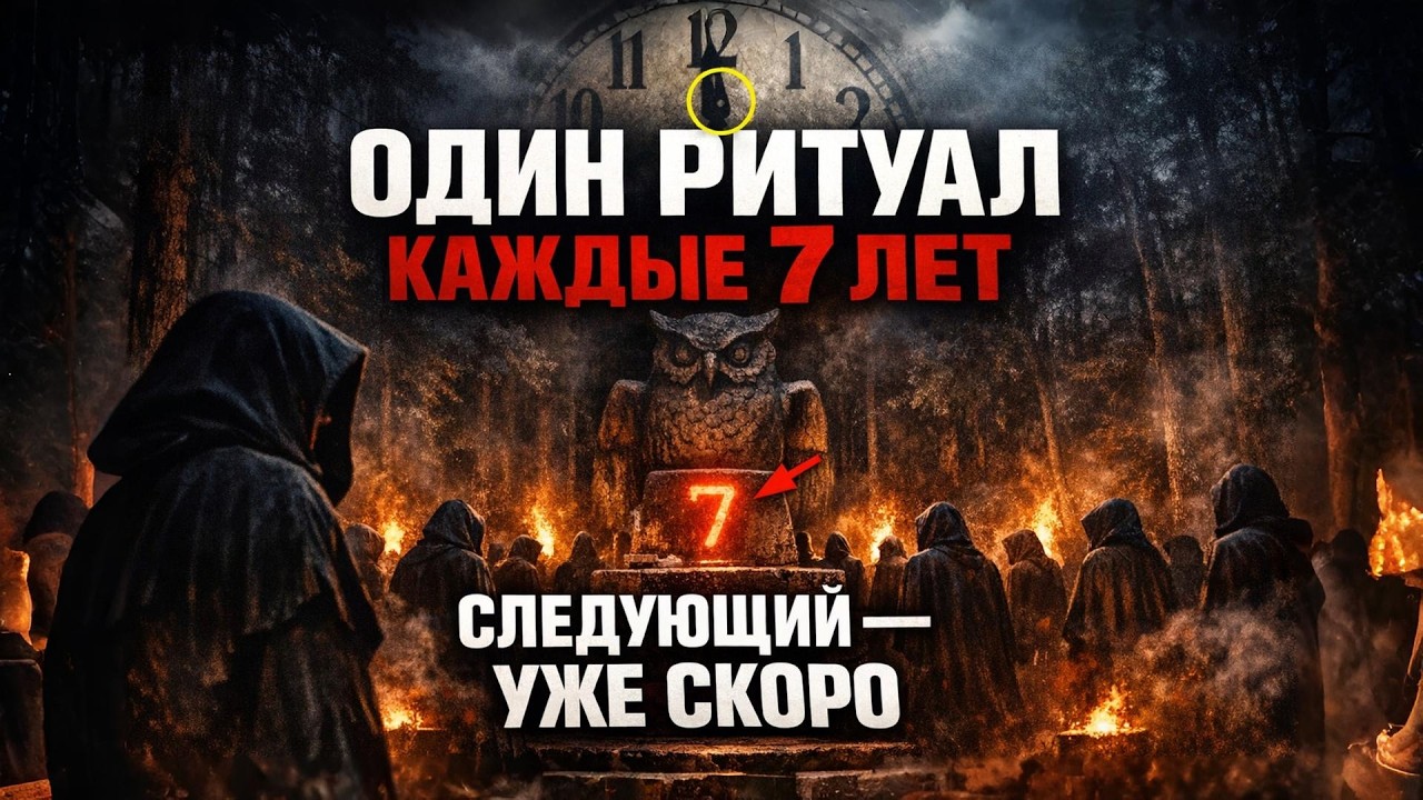 ОНИ ПРОВОДЯТ ОДИН РИТУАЛ КАЖДЫЕ СЕМЬ ЛЕТ. Следующий — скоро. Вот что произойдёт