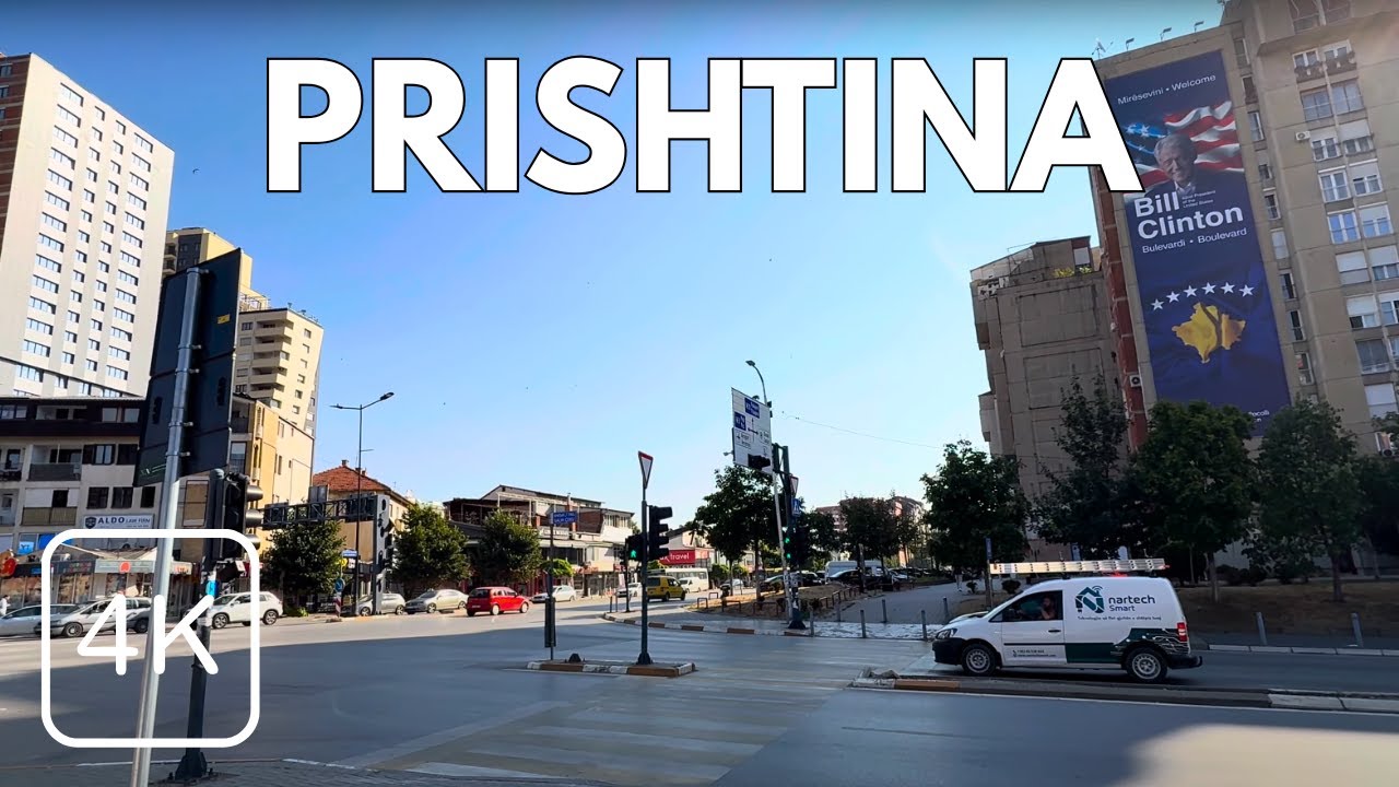 Bill Clinton Road | Lagja Dardania [PRISHTINA] Summer Walking Tour