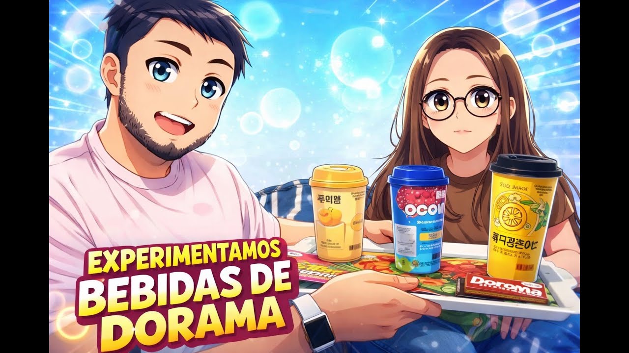 EXPERIMENTAMOS BEBIDAS DE DORAMA 😱 Ficamos em clima de K Drama!