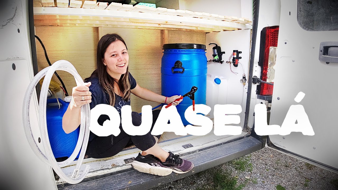 HIDRÁULICA PRONTA | CONSTRUÇÃO MOTORHOME ARTESANAL | Se Joga Na Estrada