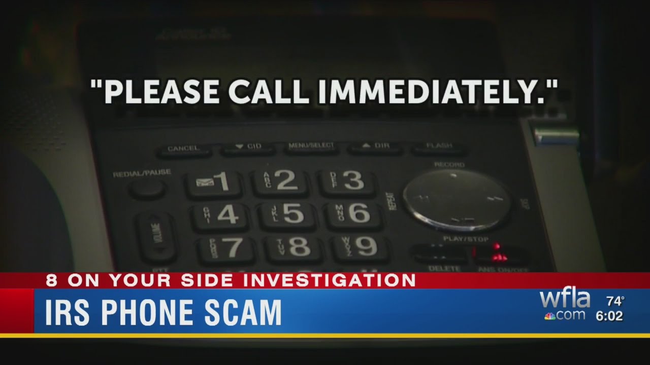 Riverview man talks about IRS scam