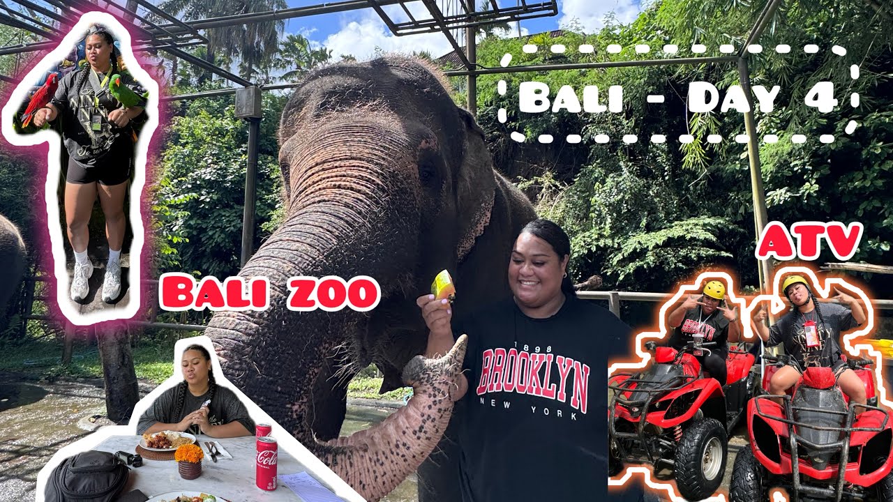 BALI VLOG: Day 4 - Elephant Fun, ATV Thrills & RBK Grills 🐘🏍️🍖 