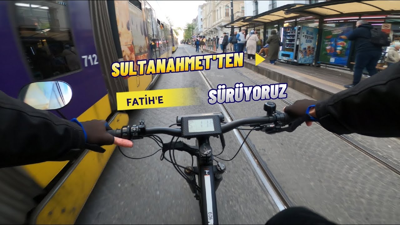 E-bike ile Sultanahmet'ten Fatih'e sürüyoruz 