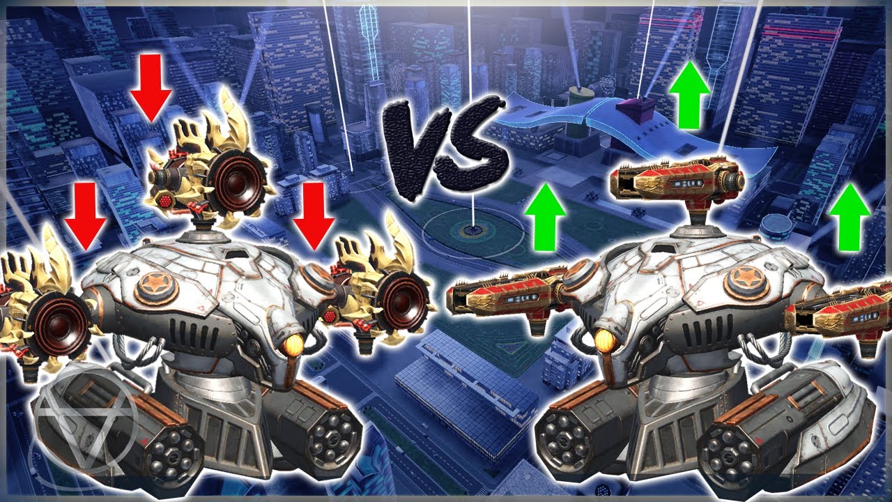 [WR] 🔥 Havoc (nerfed) VS Corona (buffed) &ndash; Mk2 Comparison | War Robots
