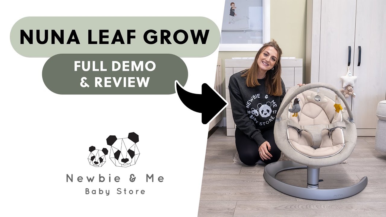 Nuna LEAF Grow | Motorless Swinging Chair for Newborn & Toddler ❤️ Full Review & Demonstration ✨