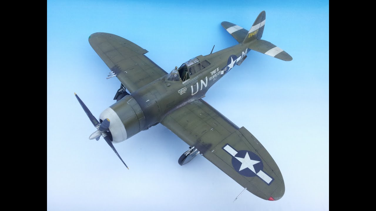 Tamiya 1/48 Scale Republic P-47D Thunderbolt "Razorback"