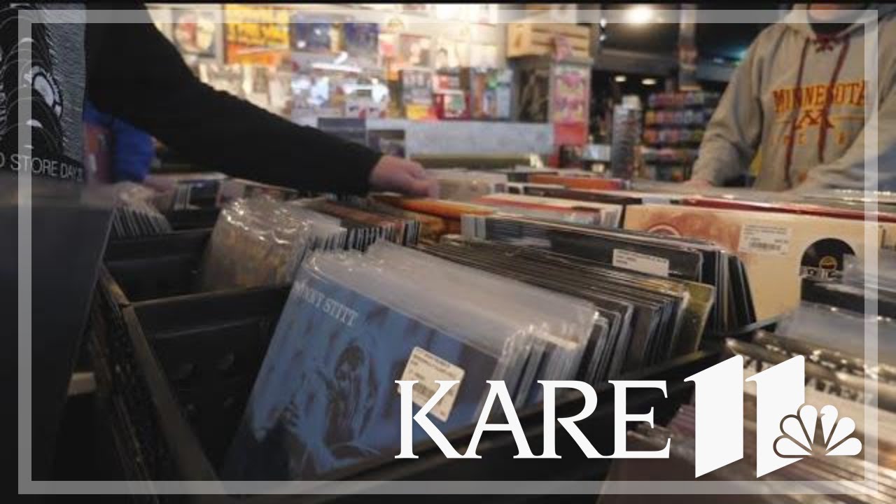 Crowds come out to dig through the crates on Record Store Day