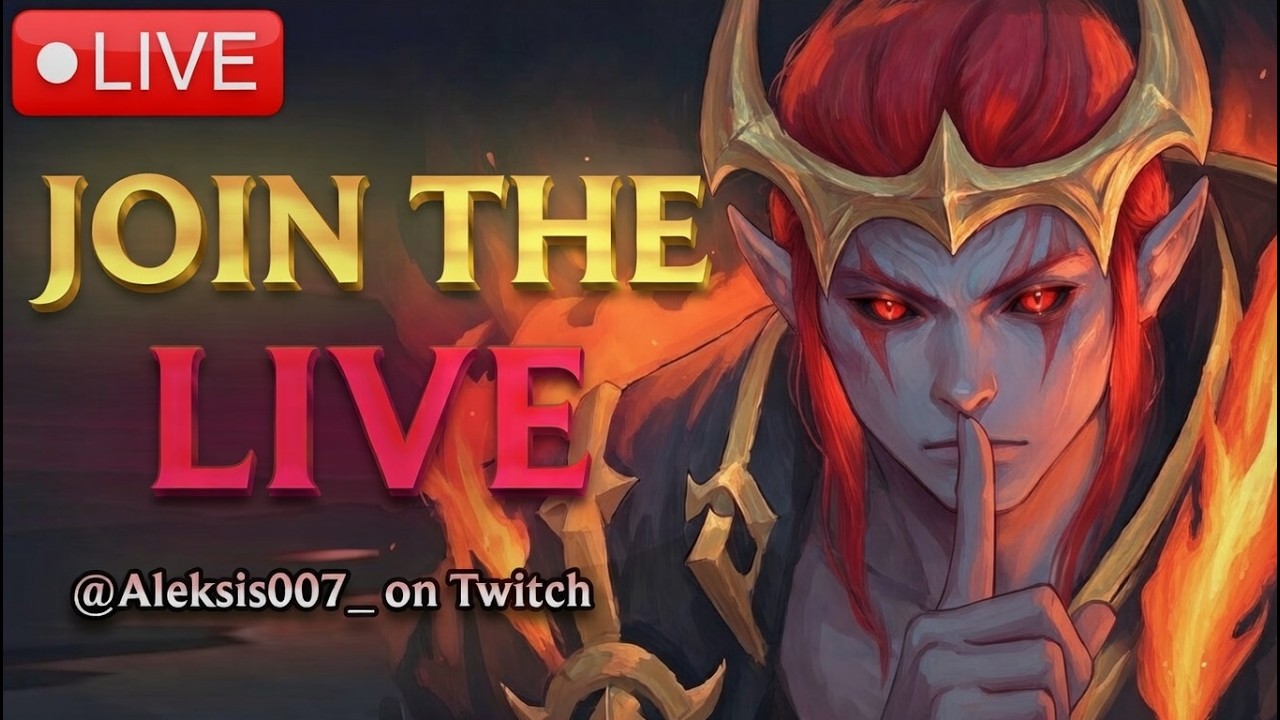 🔴 LIVE:Aphelios Warm-Up → Then Serious No-Aphelios Climb to Challenger