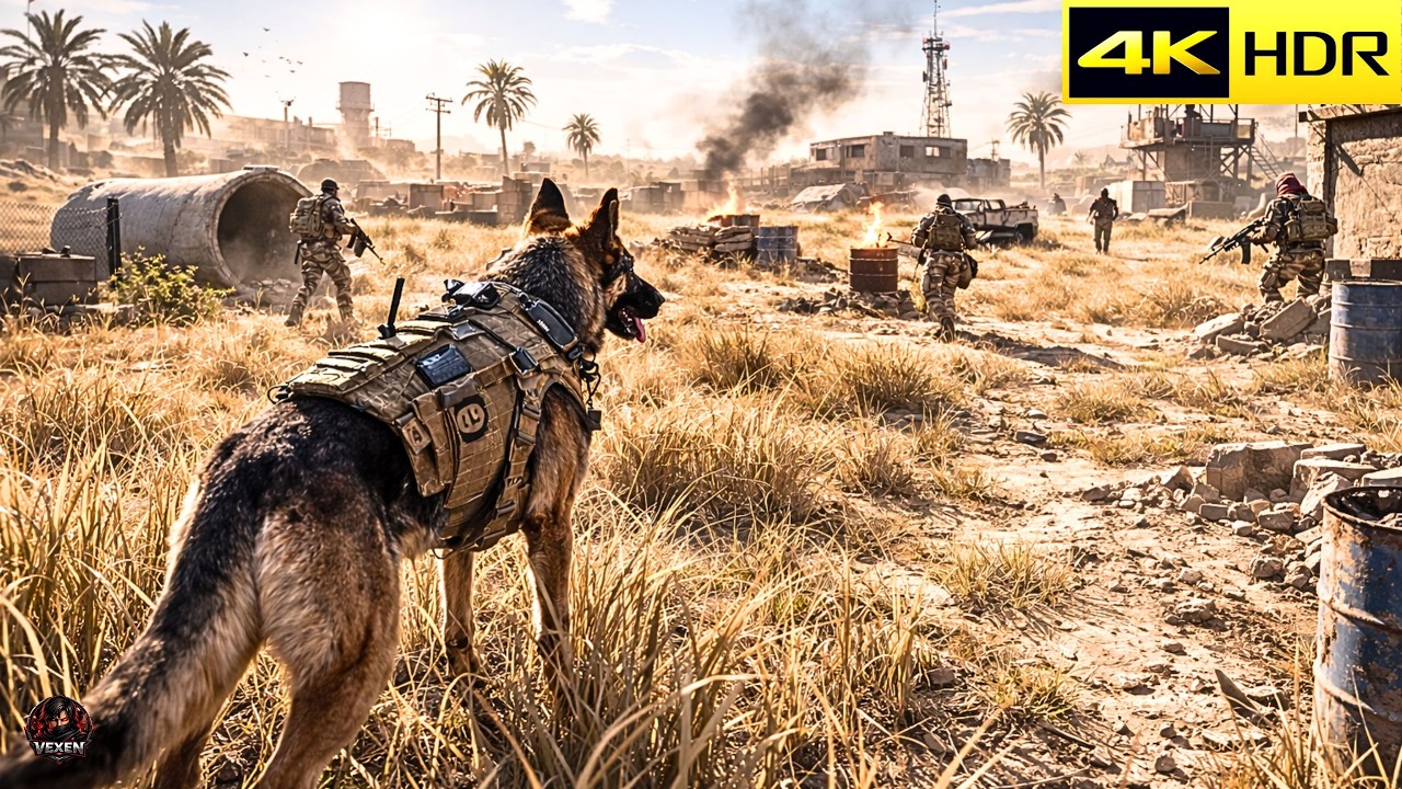 K9 Dog Stealth Kills Mission | Immersive Ultra Realistic Gameplay [4K60FPS] Call of Duty