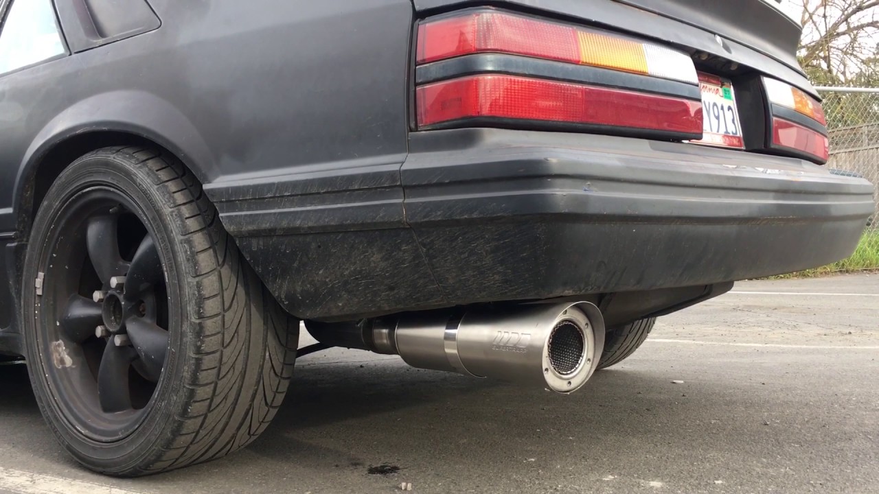 Ford Mustang with Supertrap muffler!