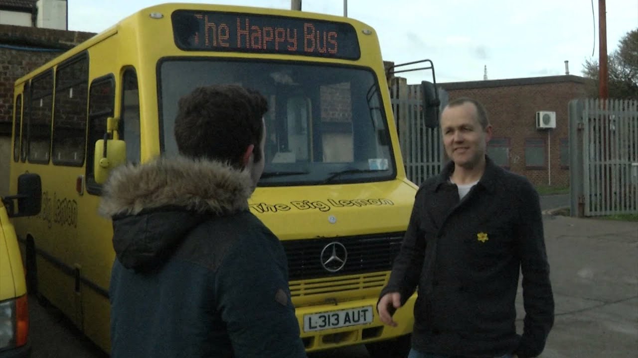 Brighton's Big Lemon bus bringing Happy Bus to city streets