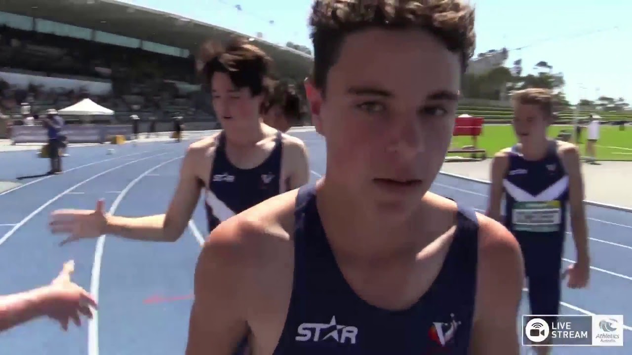 U15 Mens 100m - Final - 2018 Australian Junior Athletics Championships