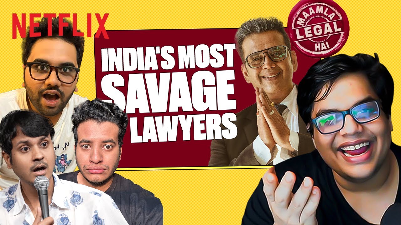 @tanmaybhat & The OG Gang REACT To MAAMLA LEGAL HAI! 😂 | Netflix India