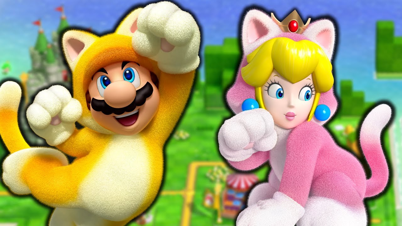 Mario Pro playing 3D World for the first time