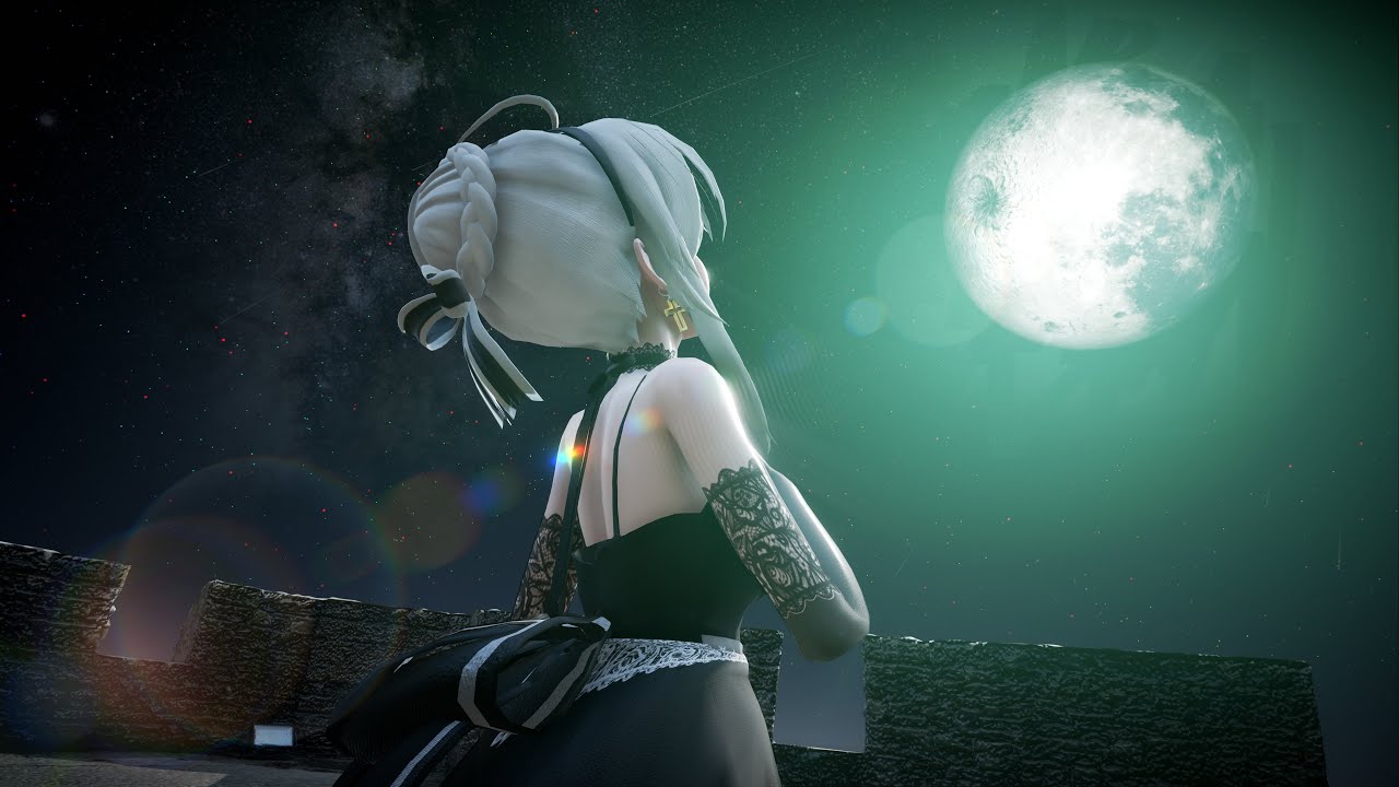 【MMD】　『誰ガ為ノ世界　2024ver』　弱音ハク