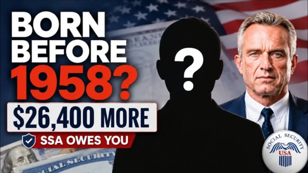BORN BEFORE 1958? The SSA Owes You $26,400 More - Most Seniors Never Claimed It