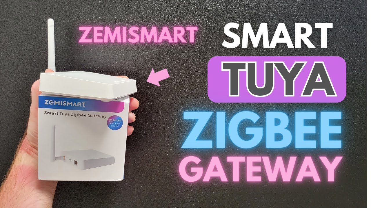 Как работает шлюз Zemismart Smart Tuya Zigbee?