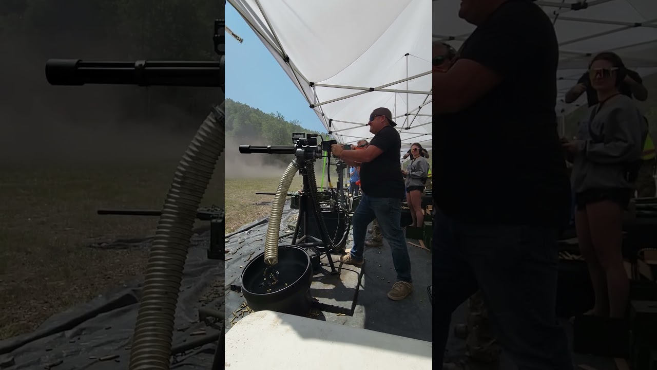 Shooter's Gauntlet twin mini gun dump