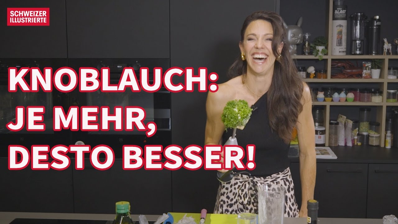 SI Rezeptstaffette: Kiki Maeder kämpft mit dem Stabmixer