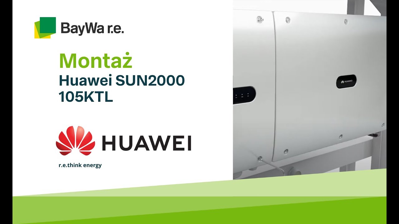Montaż - Huawei SUN2000 105KTL