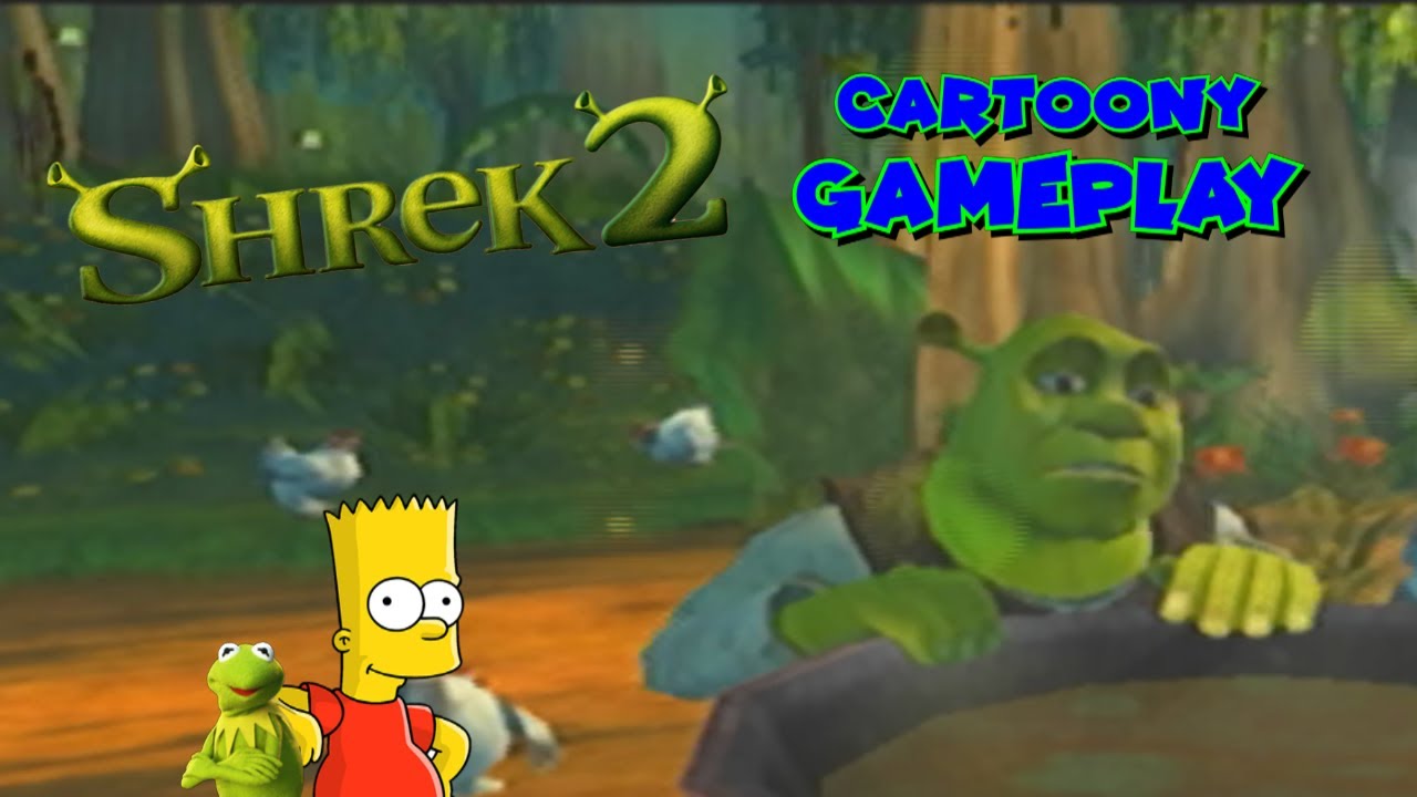 Cartoony Gameplay: Shrek 2 PART 1