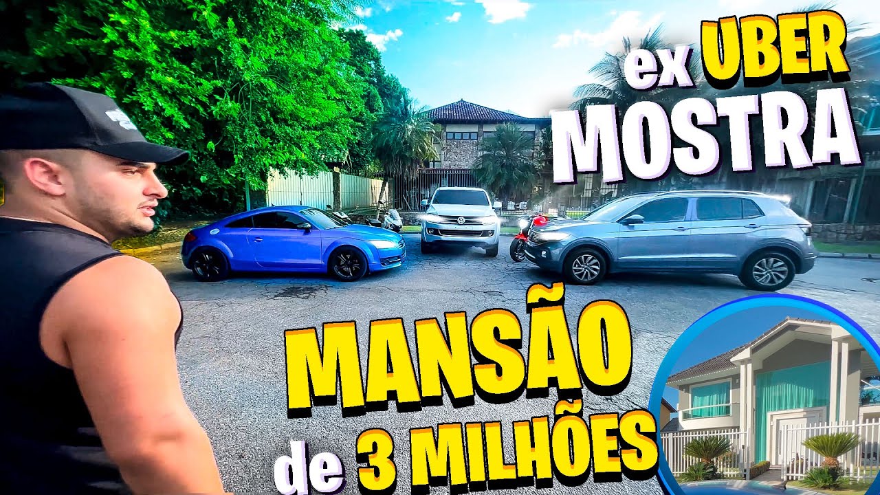 VEJA A CASA DE R$ 3 MILHÕES DO EX UBER QUE FICOU MILIONÁRIO EM 10 MESES  | RODRIGO VASCONCELOS