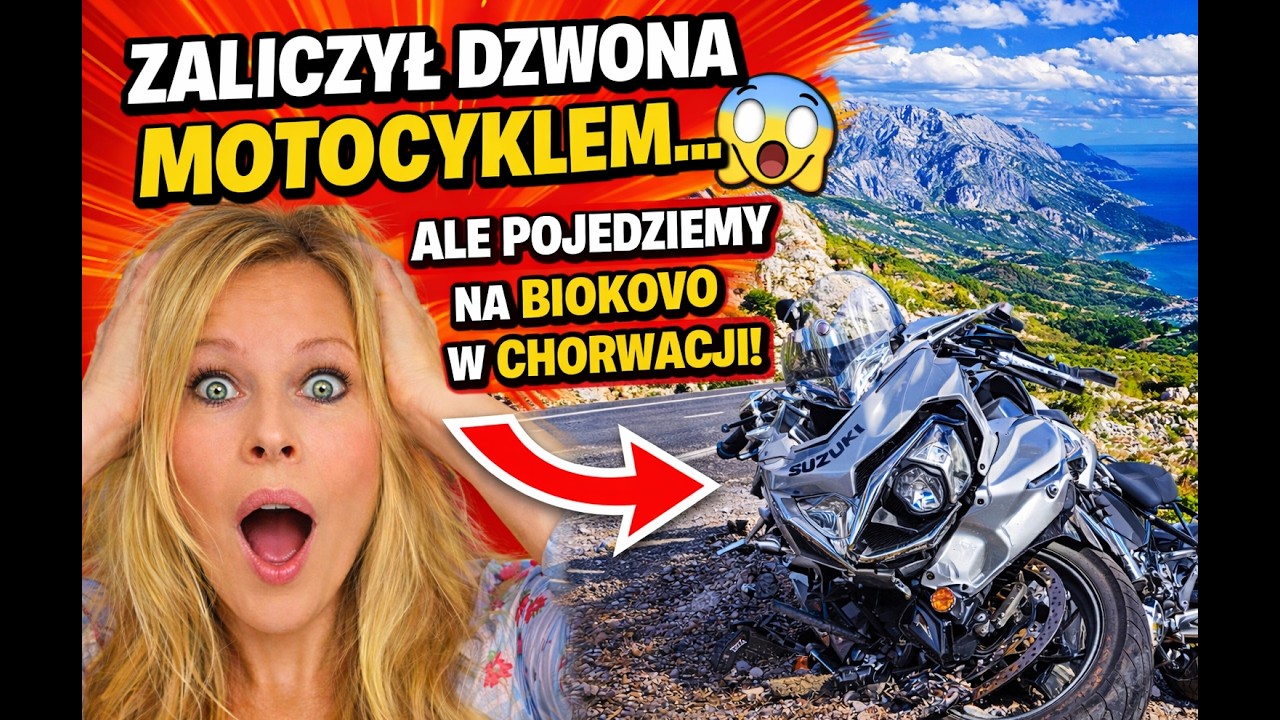 Jedna kraksa i decyzja, kt&oacute;rej nie planowaliśmy | Jedziemy na Biokovo!