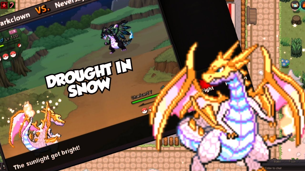 Charizard Y's drought in snow - sand | #PVP 145 | Xmas event 2023 | Pokemon Revolution Online
