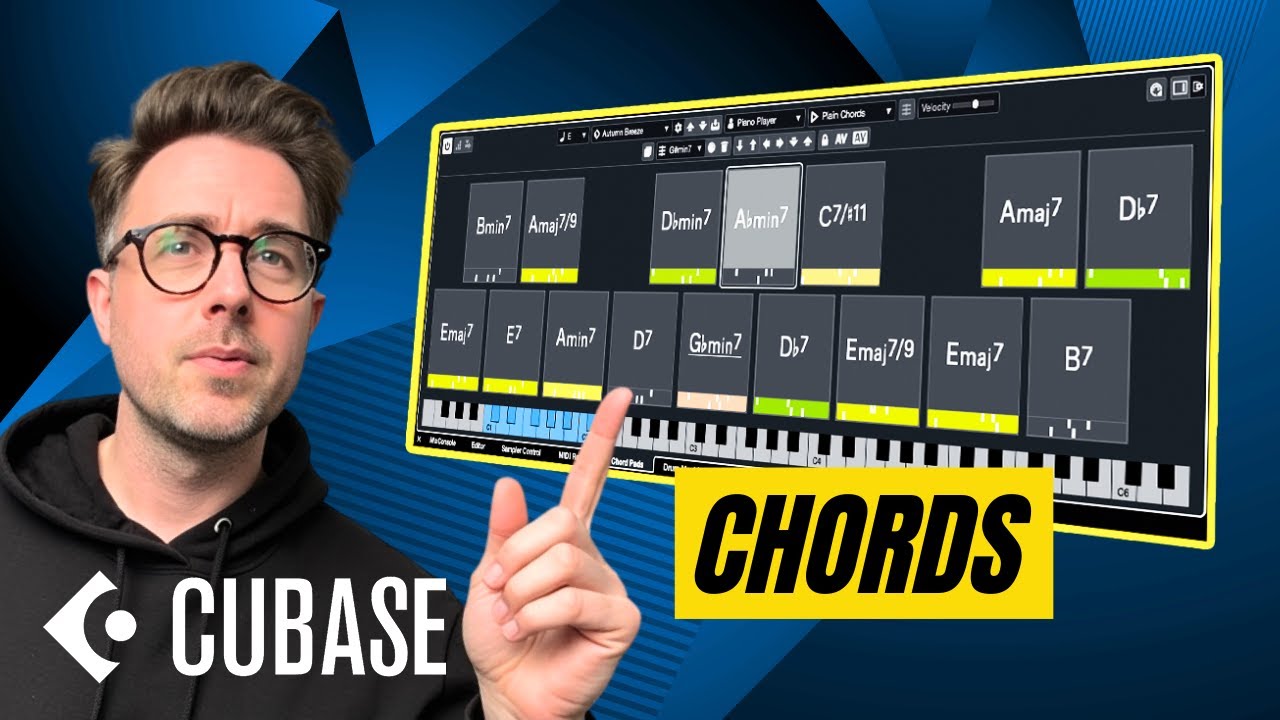 Create a Chord Progression with Ease | Your First Steps in Cubase
