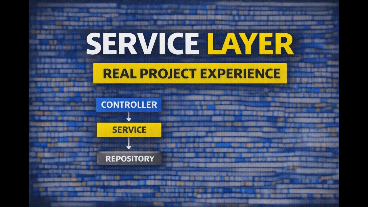 My Experience with Services in Backend Projects  | Interview Answer with Real Example