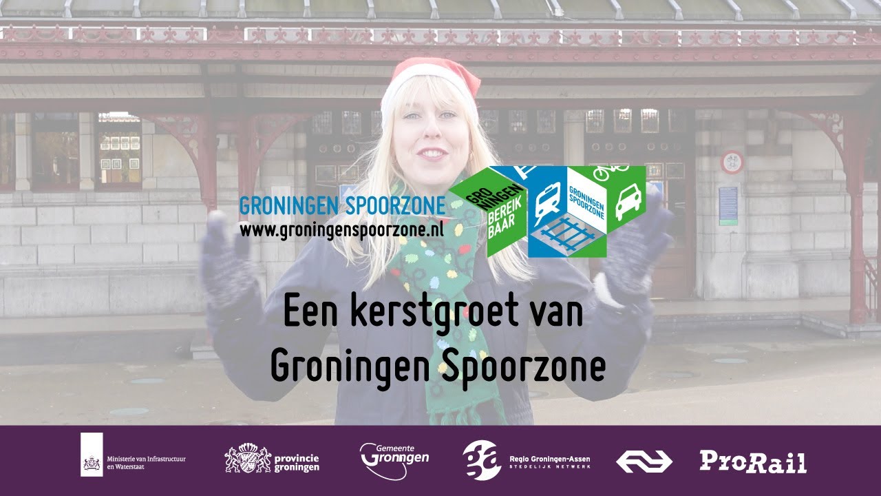 Een kerstgroet van Groningen Spoorzone