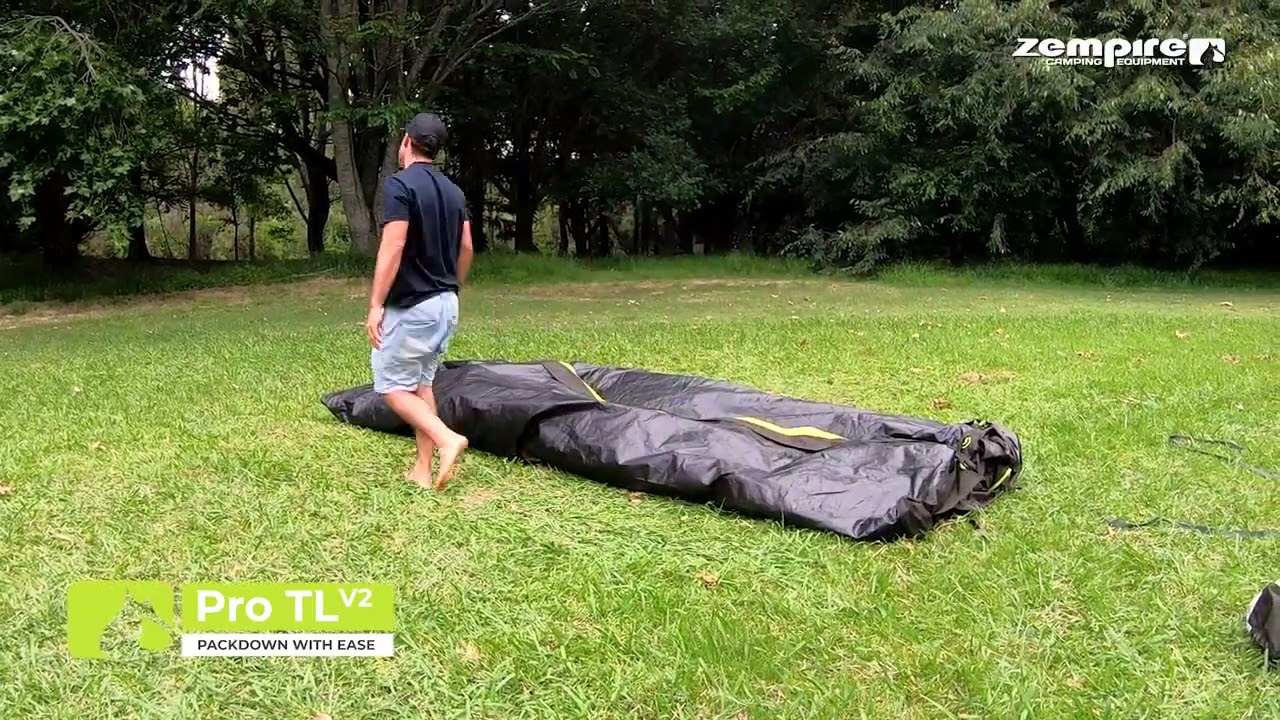 Zempire Pro TL V2 Air Tent - Packdown Video