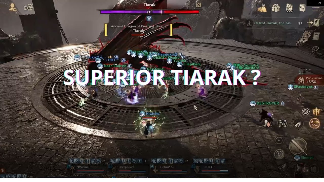 NIGHTCROW | DEFEATING SUPERIOR TIARAK DUNGEON !!