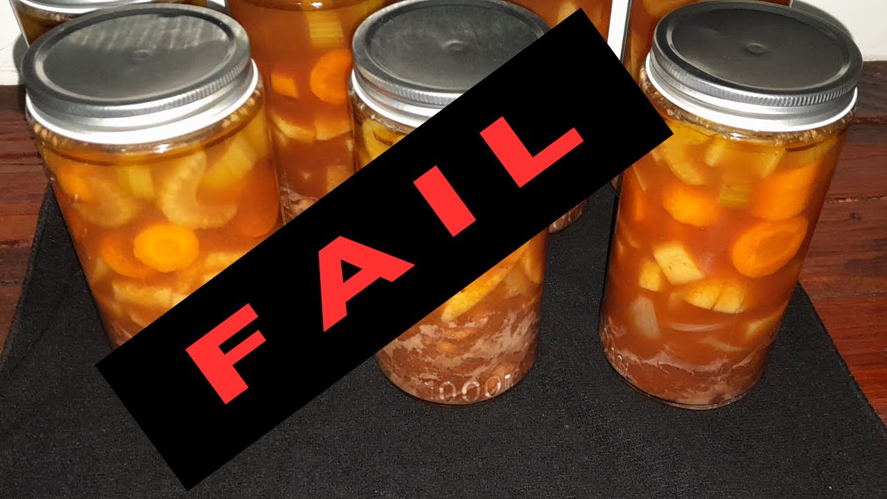 Pressure Canning Fail