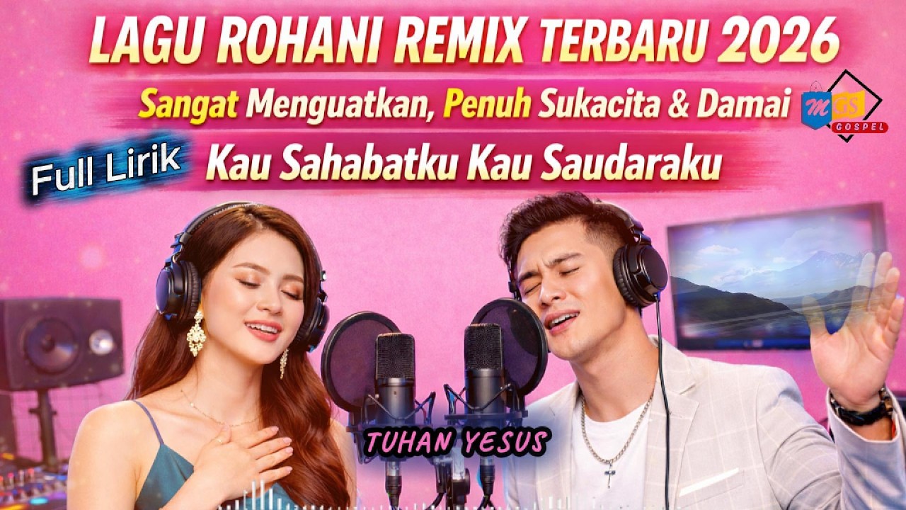 Kau Sahabatku Kau Saudaraku | Lagu Rohani Remix Terbaru 2026 | Menguatkan, Penuh Sukacita & Damai
