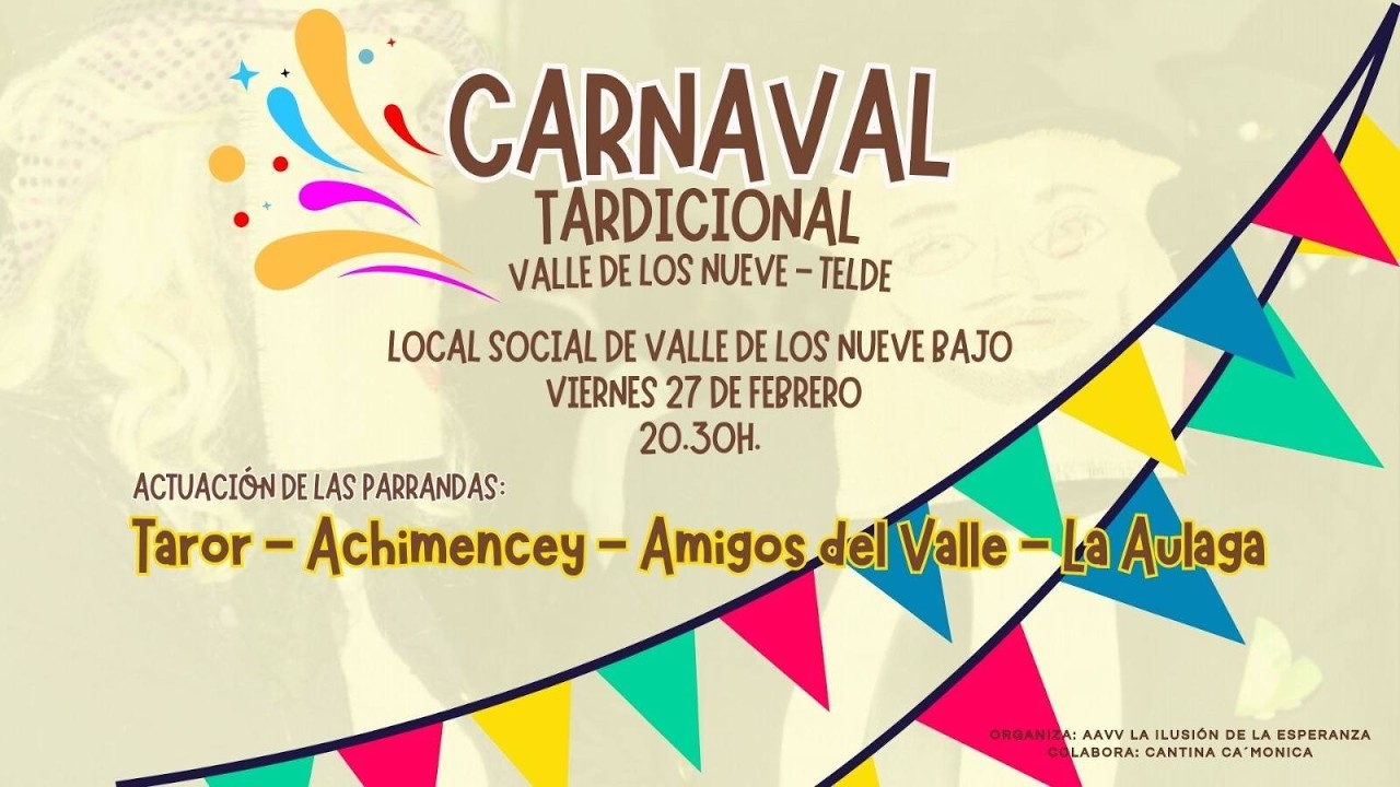 Mi Carnaval Tradicional,  27 febrero 2026