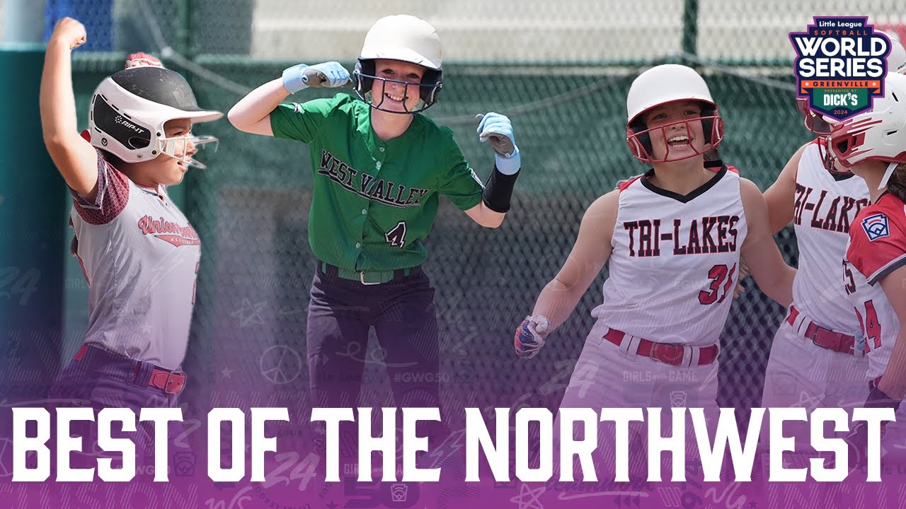 BEST PLAYS of the 2024 West Region Tournament | Little League Softball World Series