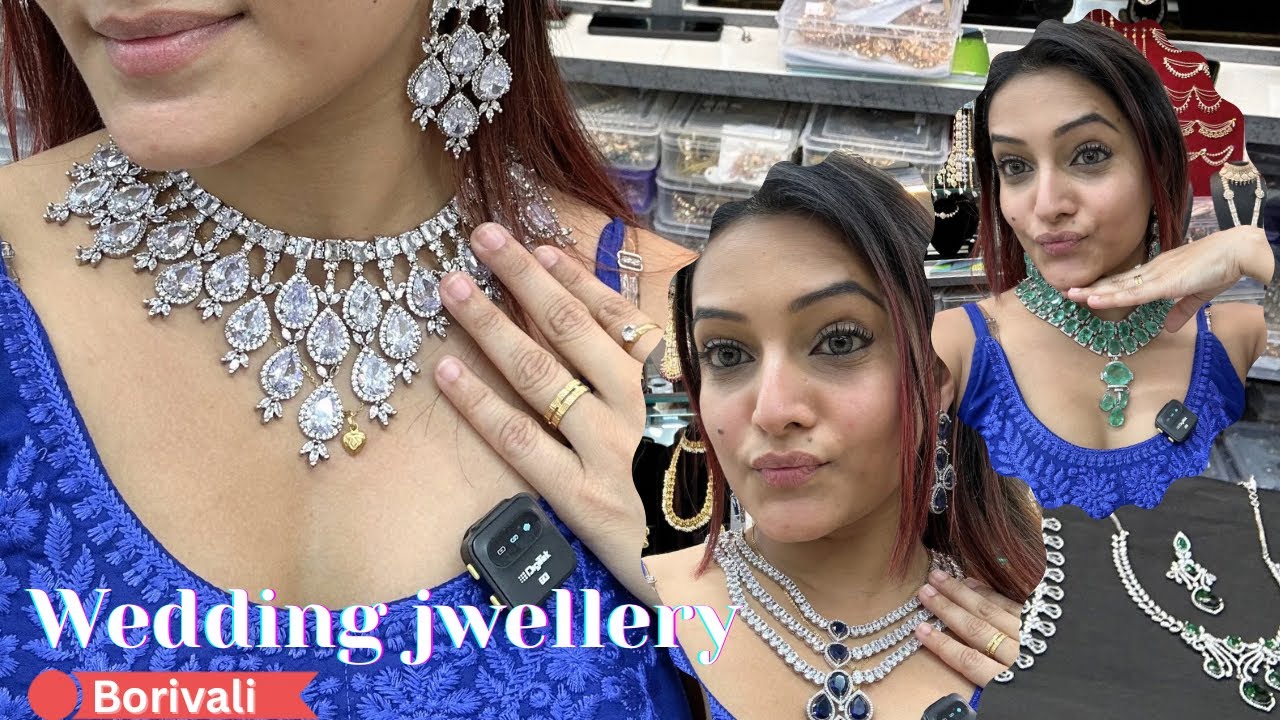 BRIDAL JWELLERY | Necklace, Earrings, Mathapatti, Bangles Everything | Vlog 71